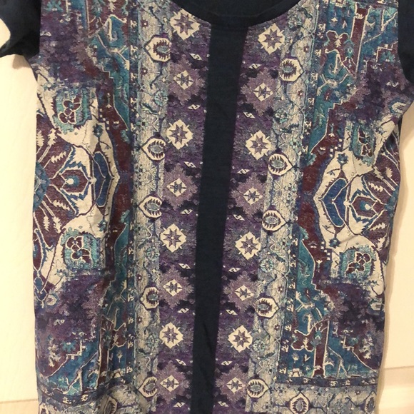 Lucky Brand tribal graphic tee EUC - Picture 3 of 5